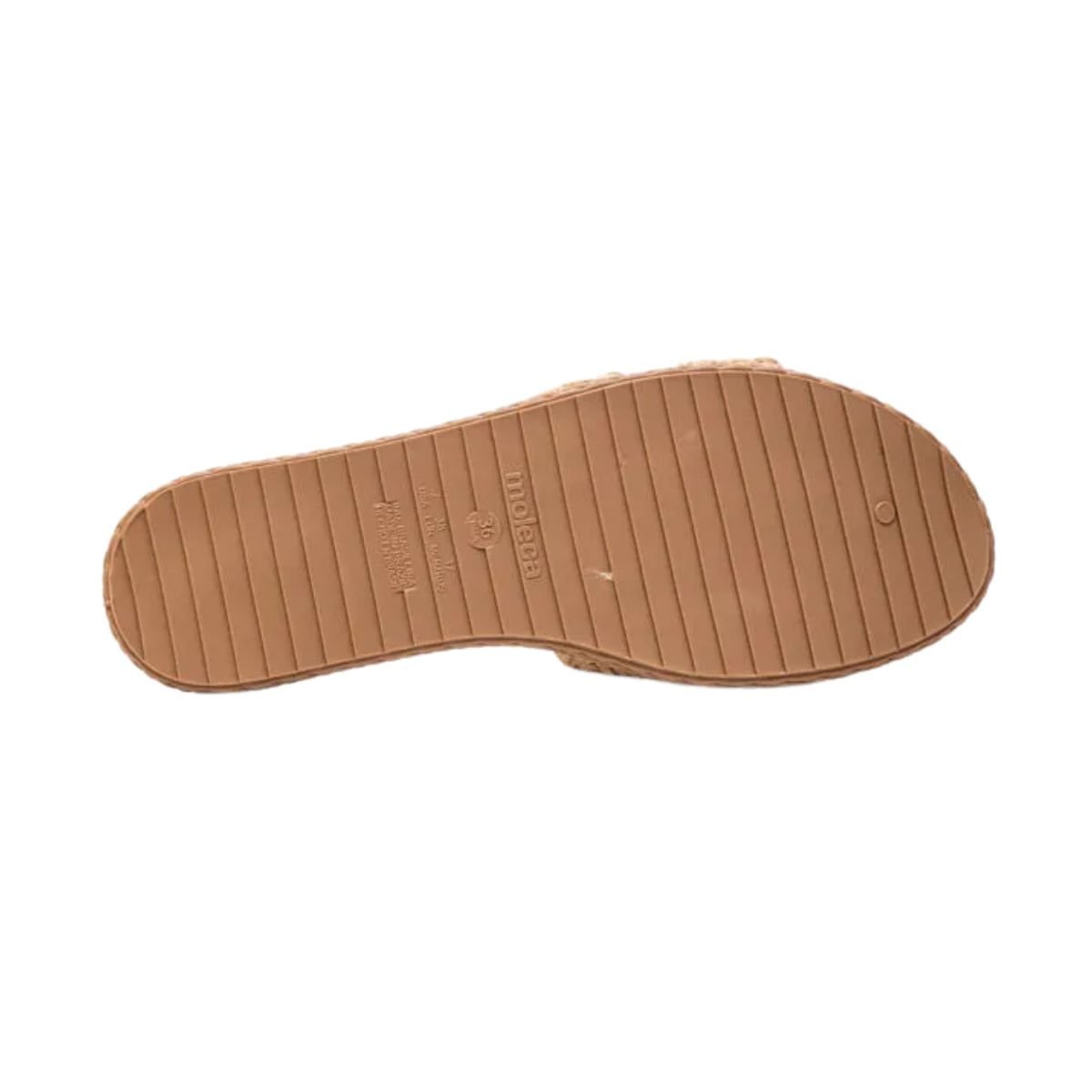 Tamanco Feminino Slide Rasteiro Moleca Bege Bege 4