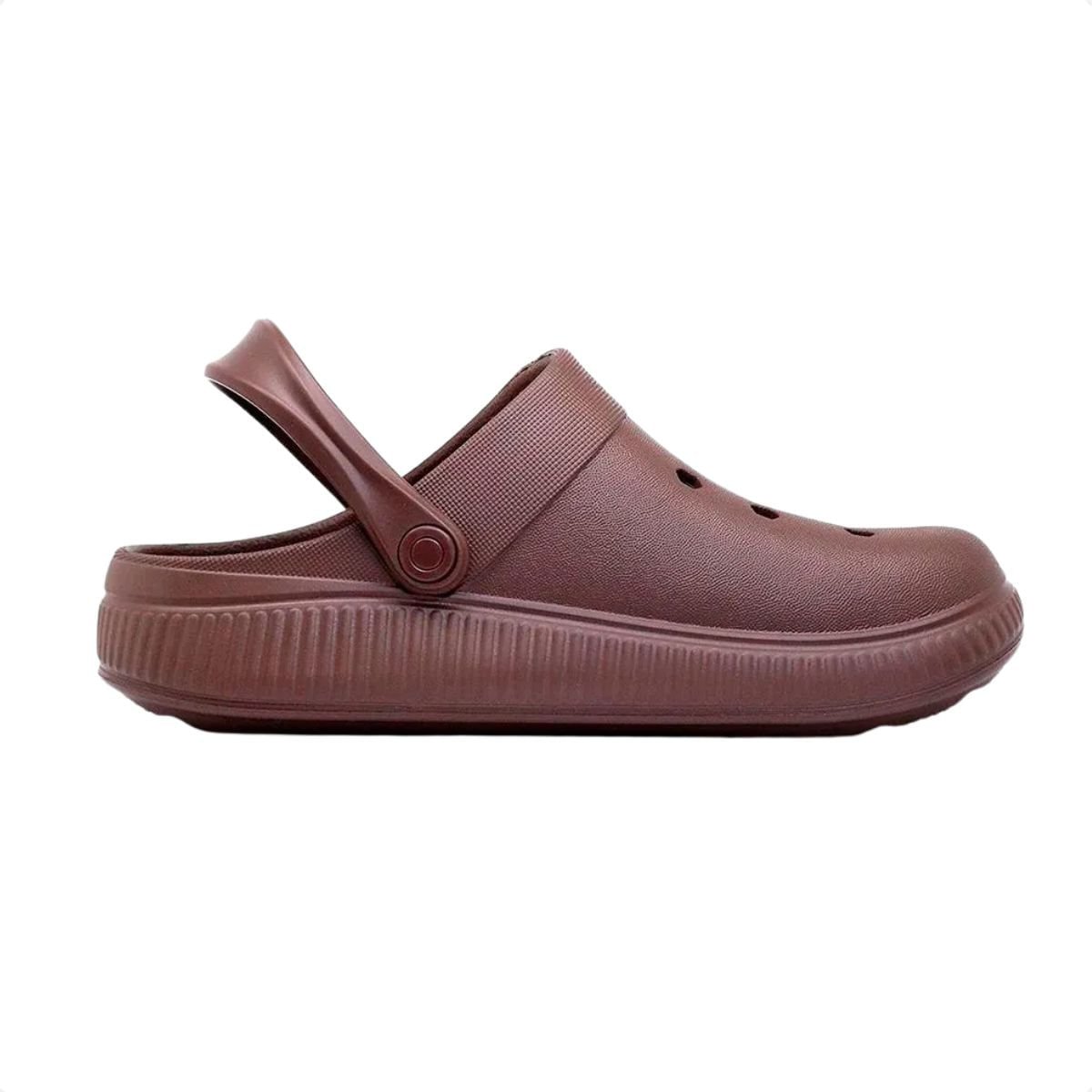 Babuche Adulto Feminino Moleca Marrom