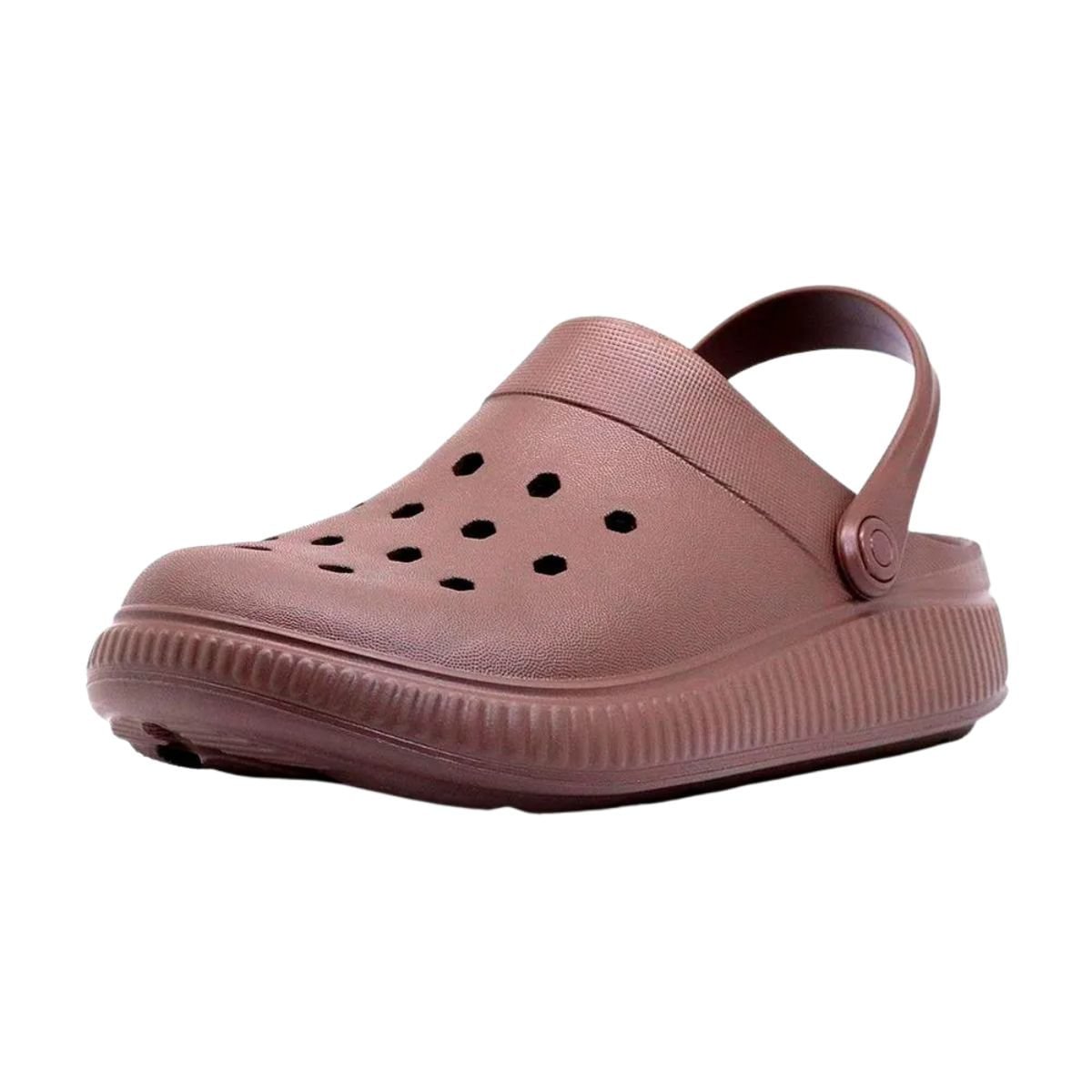 Babuche Adulto Feminino Moleca Marrom Marrom 3