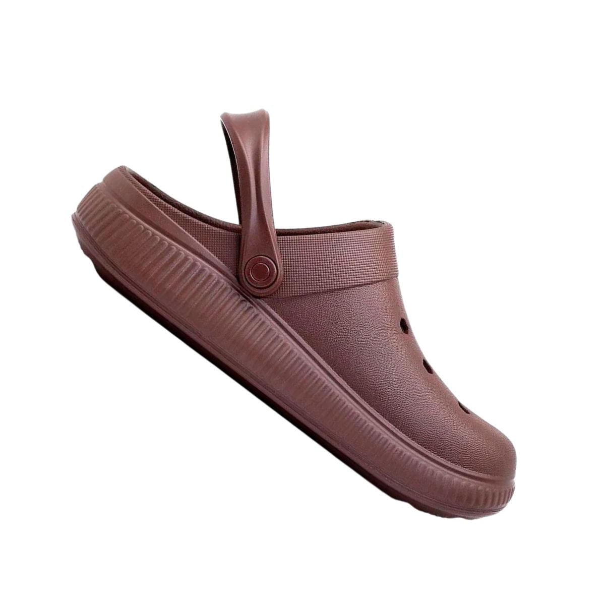 Babuche Adulto Feminino Moleca Marrom Marrom 6