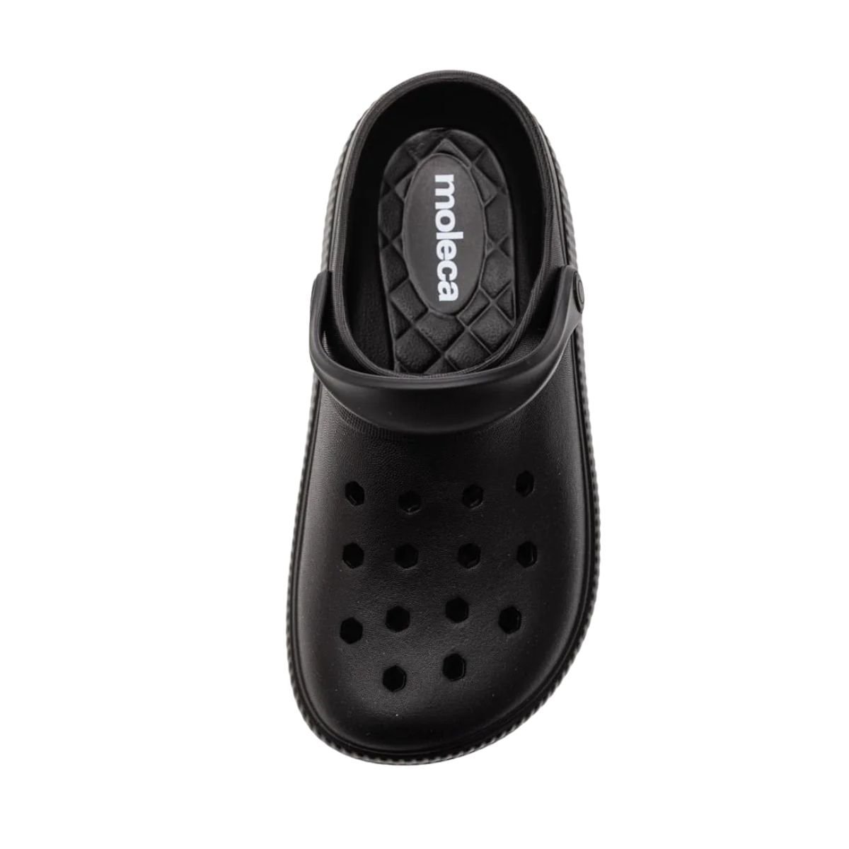 Babuche Feminino Moleca Preto Preto 3