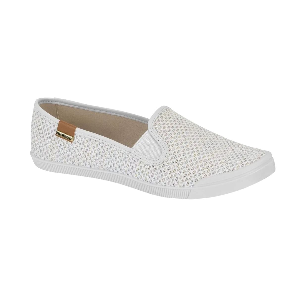 Sapatilha Feminina Alpargatas Moleca Off White Branco Off/Camel 2