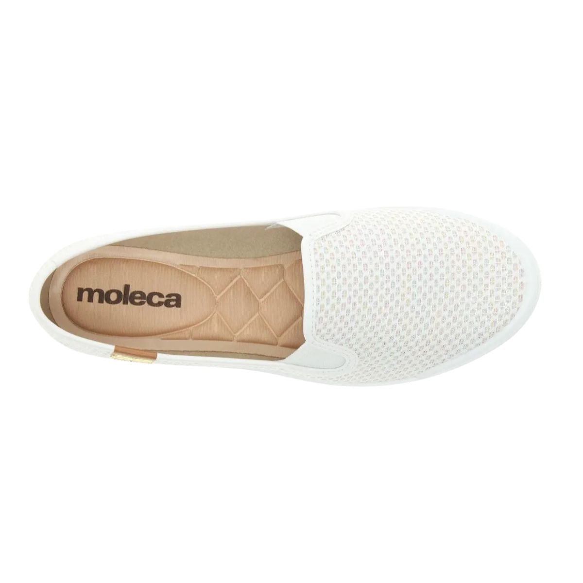 Sapatilha Feminina Alpargatas Moleca Off White Branco Off/Camel 3