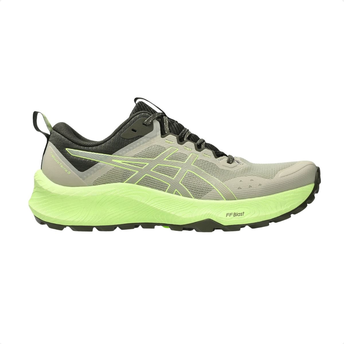 Tênis Corrida Masculino Asics Trabuco Terra 3 Verde