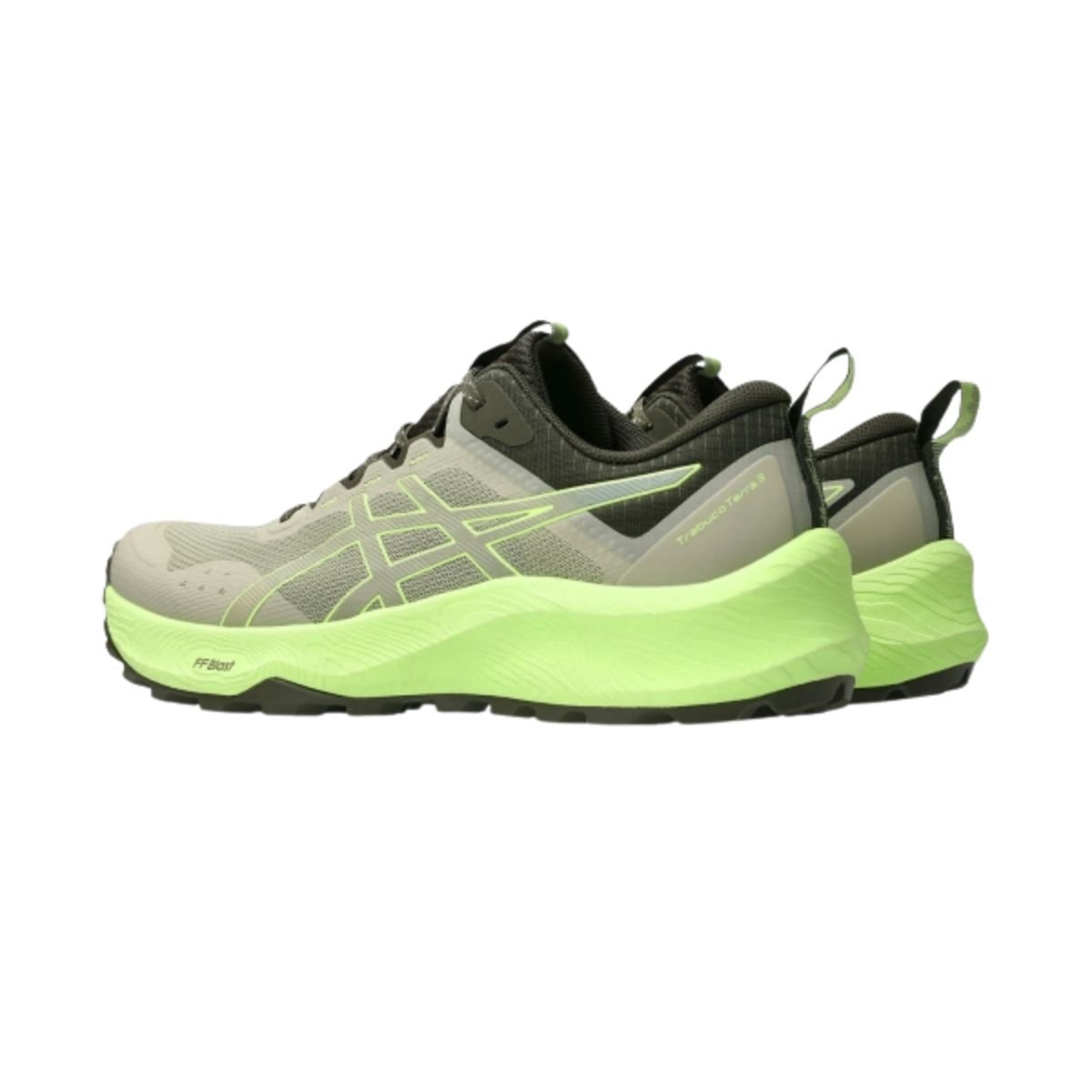 Tênis Corrida Masculino Asics Trabuco Terra 3 Verde Verde 6
