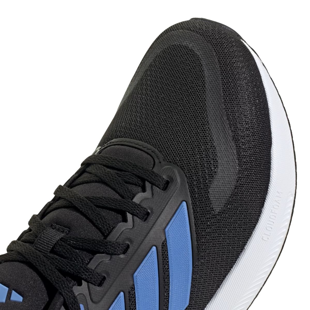 Tenis Running Masc Adidas Runfalcon 5 Preto/Azul 6