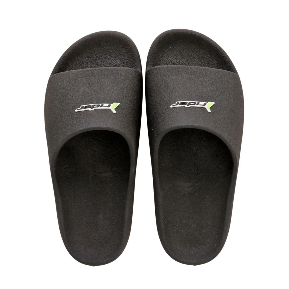 Chinelo Masculino Slide Rider Free Ii Preto Preto/Branco 3