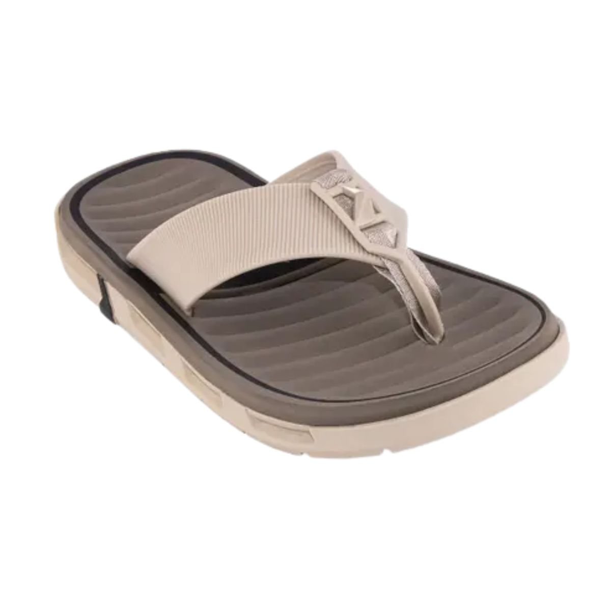 Chinelo Masculino Dedo Rider Feat Bege Bege 2