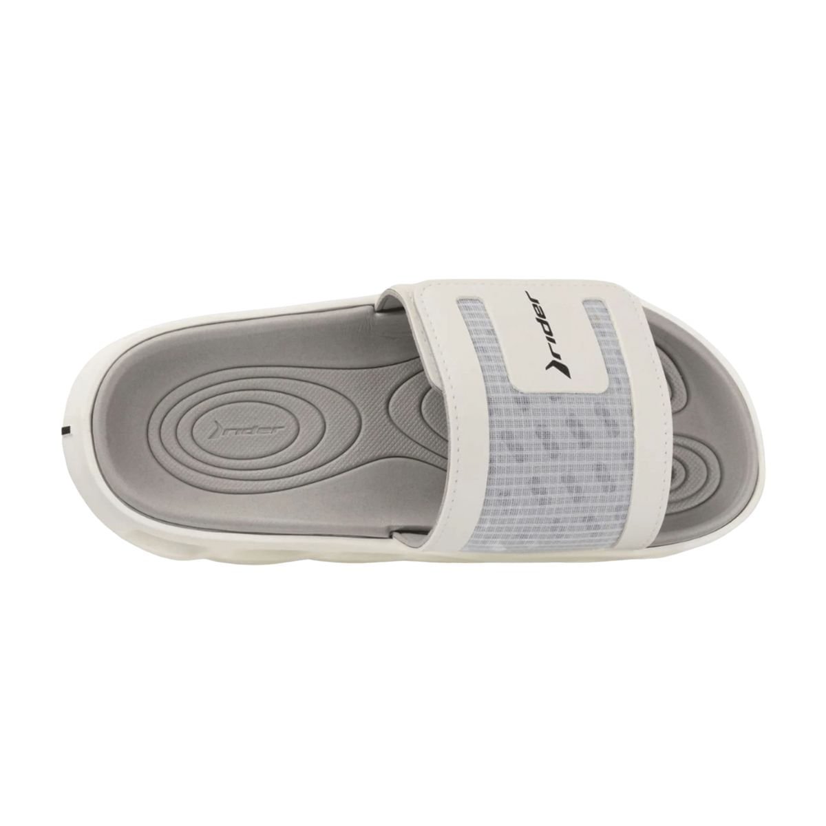 Chinelo Masculino Slide Rider Power Slide Cinza Branco 6