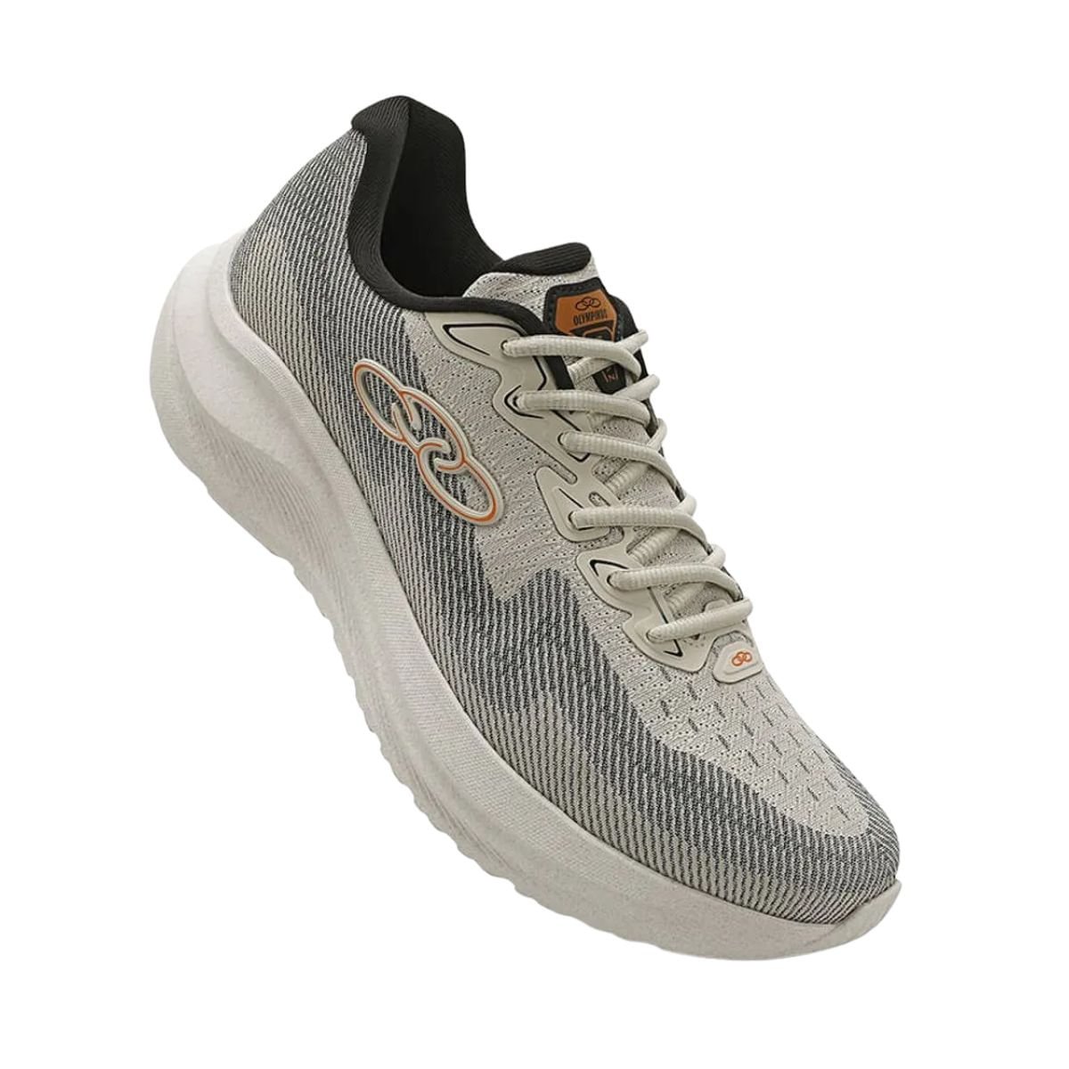 Tênis Corrida Feminino Olympikus Sagaz Cinza Cinza 2