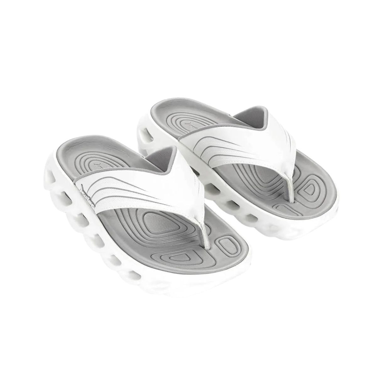 Chinelo Masculino Dedo Rider R Power Branco E Cinza Branco 2