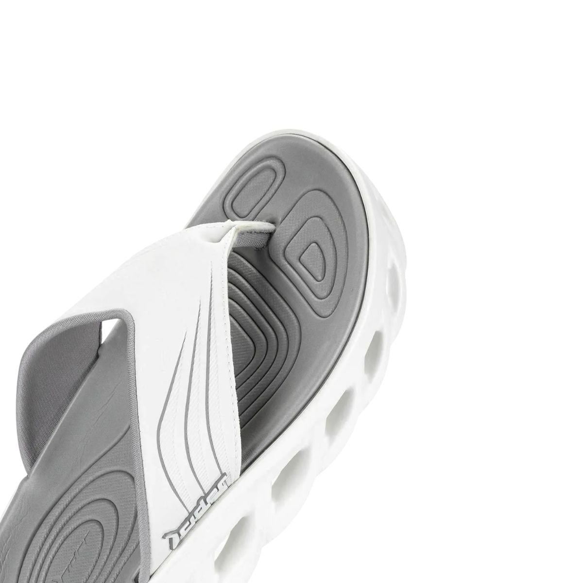 Chinelo Masculino Dedo Rider R Power Branco E Cinza Branco 4