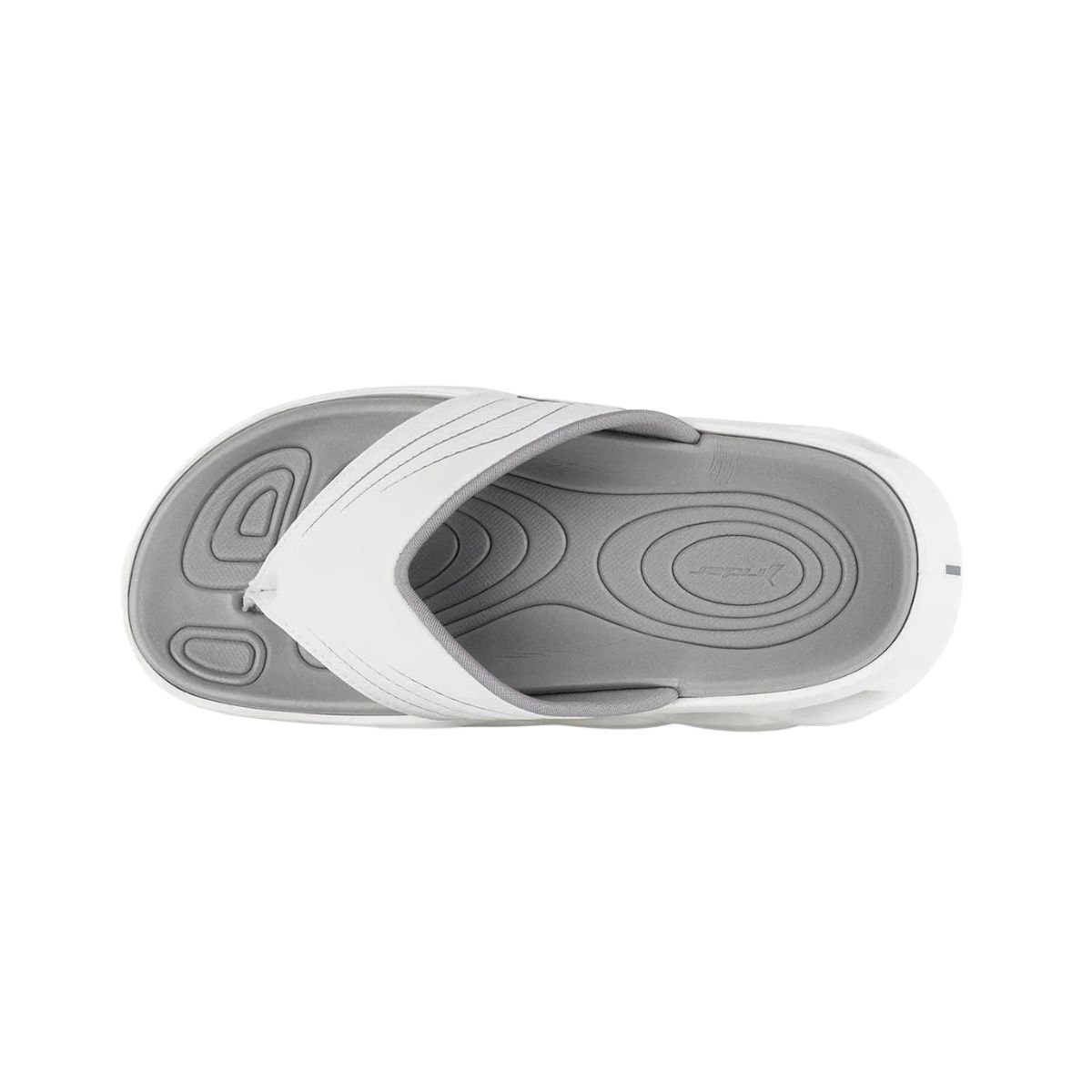 Chinelo Masculino Dedo Rider R Power Branco E Cinza Branco 5