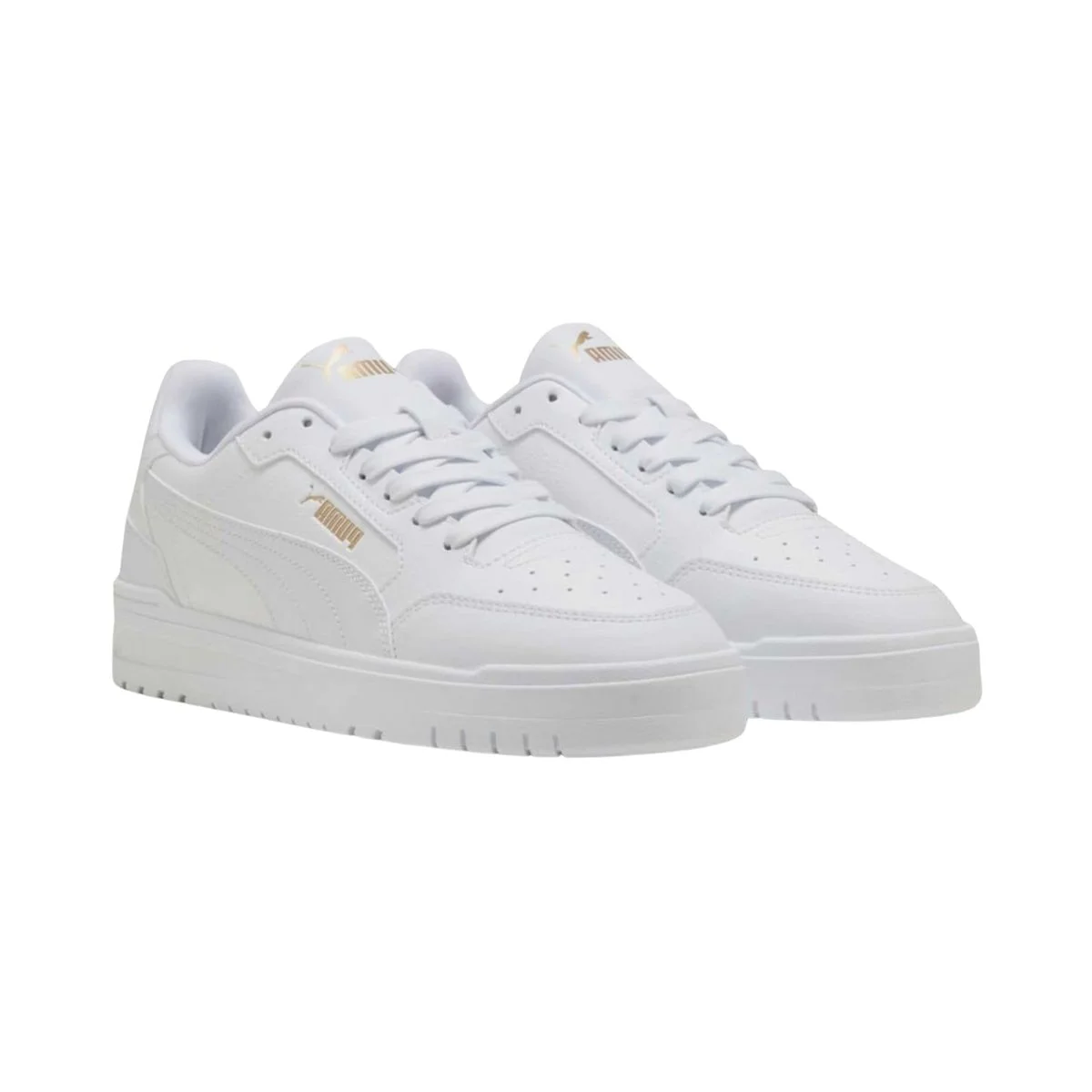 Tênis Casual Masculino Puma Shuffle Downtown Branco Branco 2