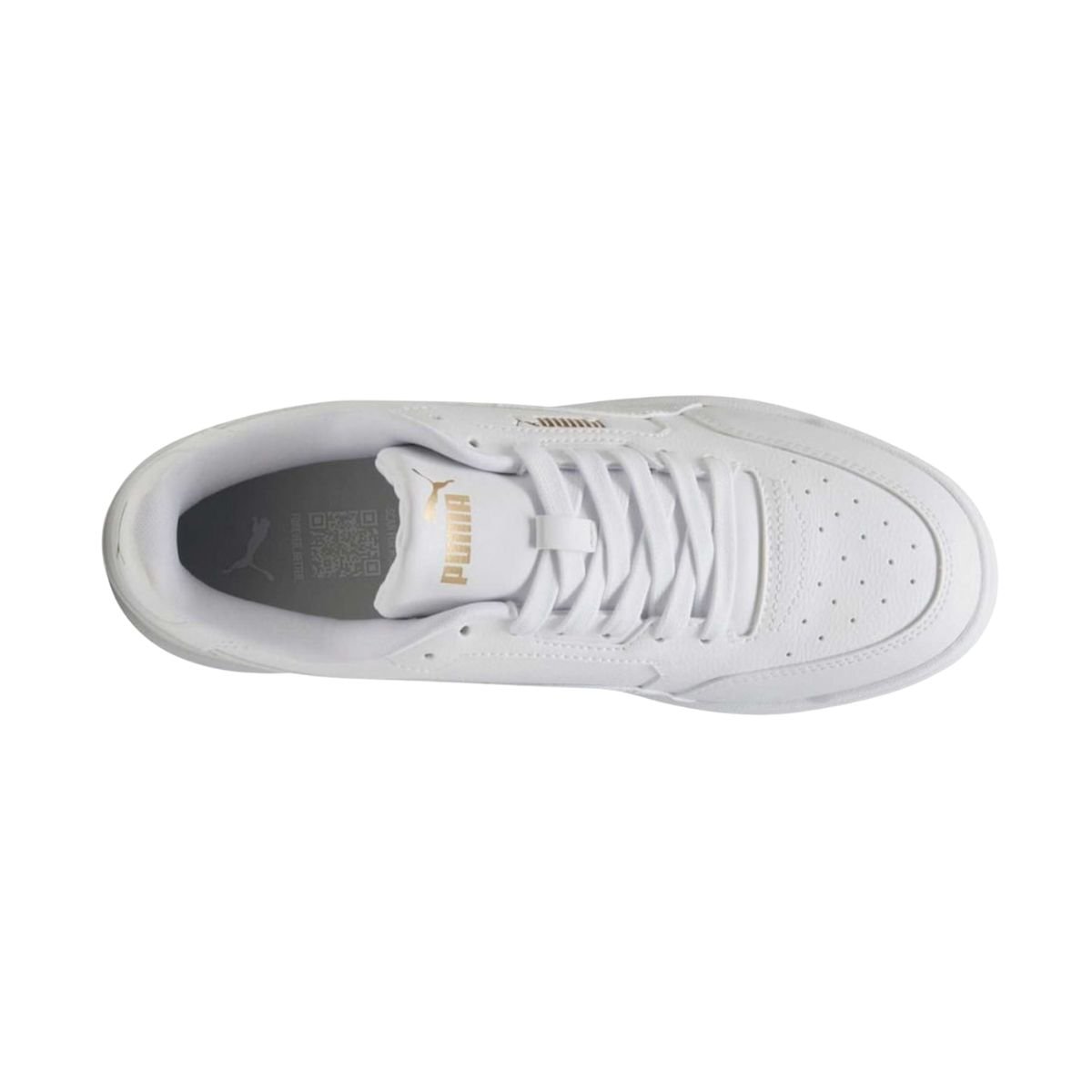 Tênis Casual Masculino Puma Shuffle Downtown Branco Branco 6
