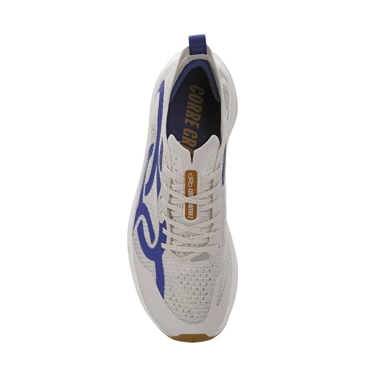Tênis Corrida Masculino Olympikus Grafeno 3 Branco Branco/Azul 3