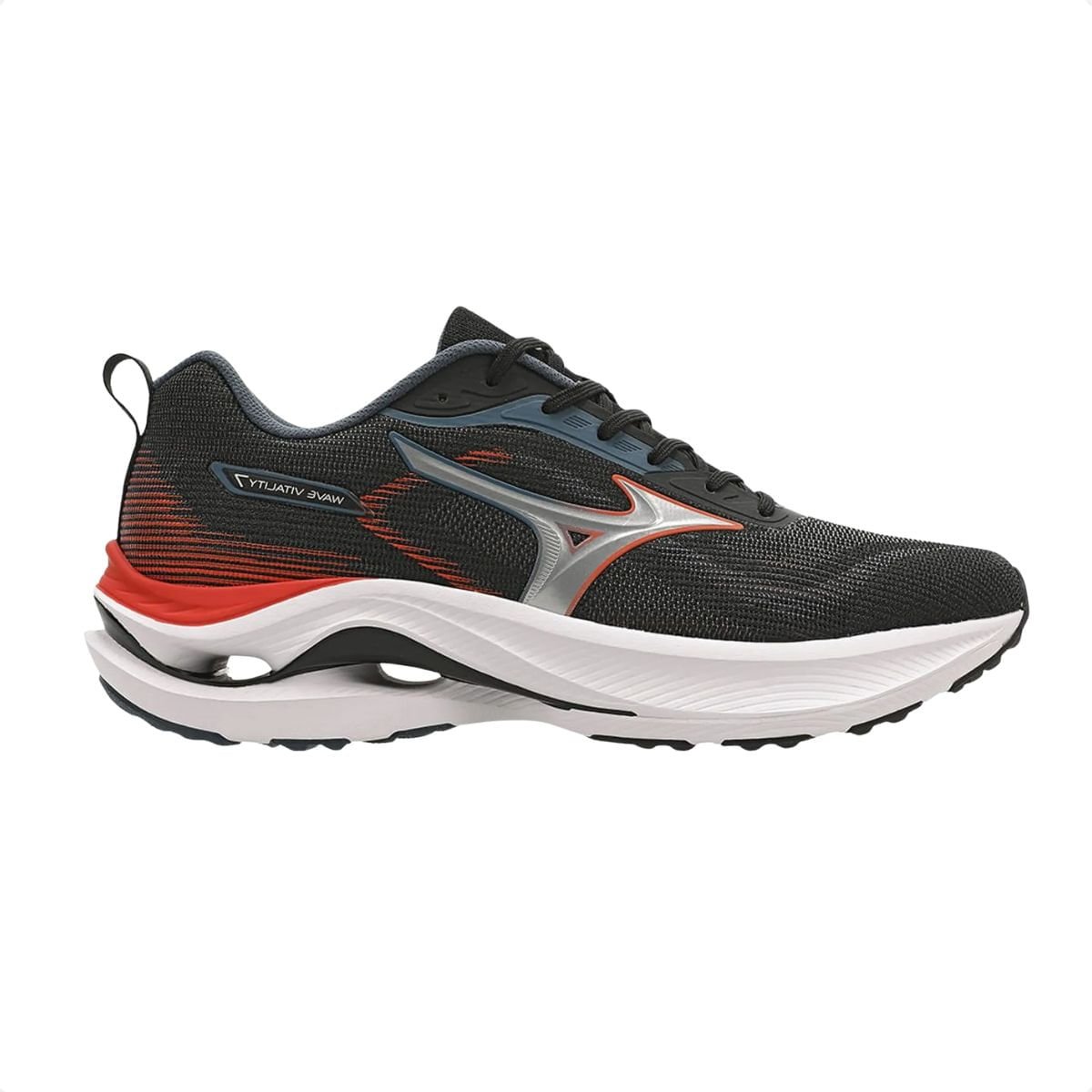 Tênis Corrida Masculino Mizuno Wave Vitality 7 Preto