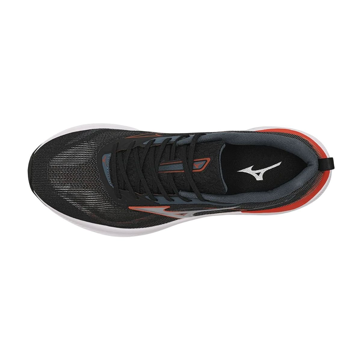 Tênis Corrida Masculino Mizuno Wave Vitality 7 Preto Preto 3