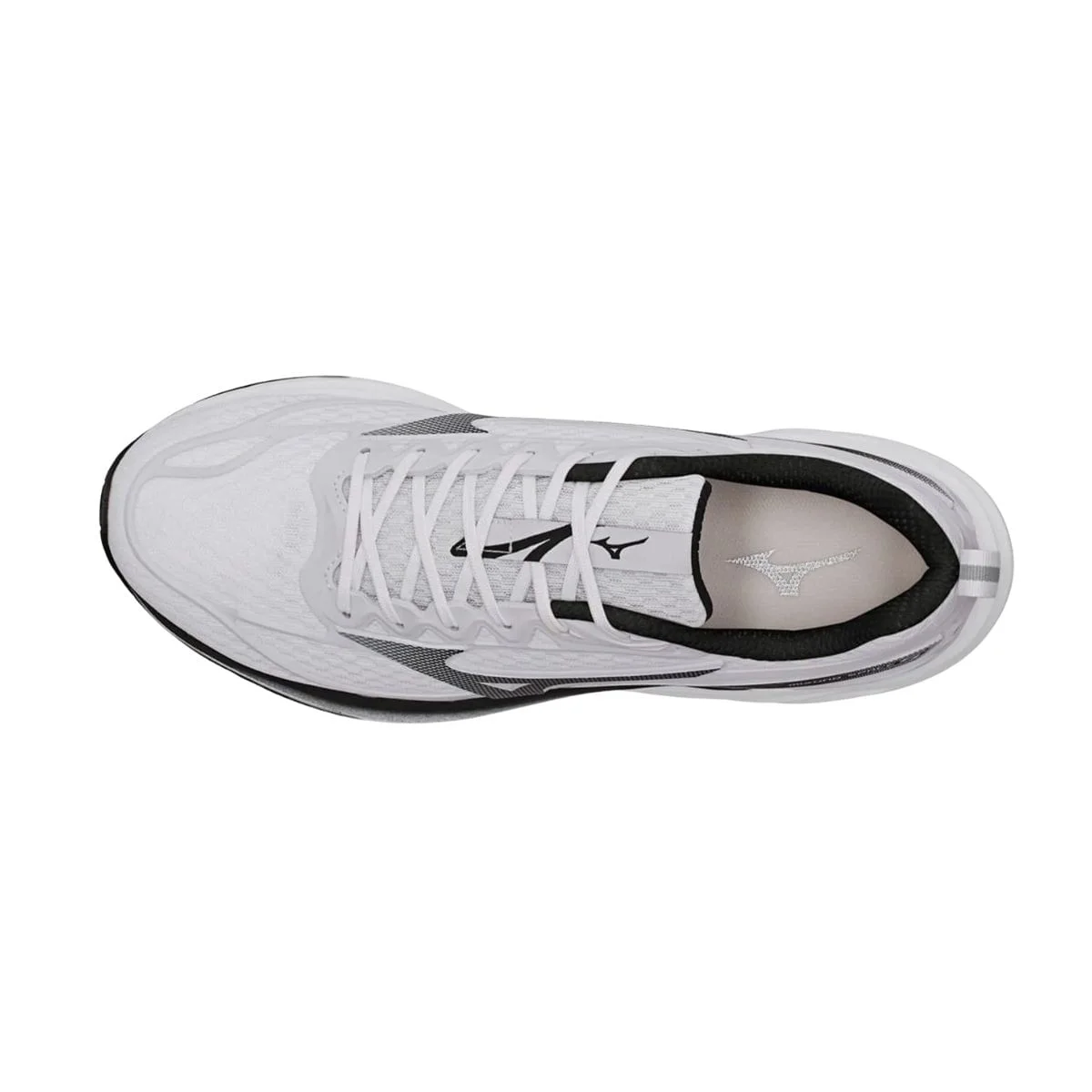 Tênis Corrida Masculino Mizuno Space 5 Branco Branco 3