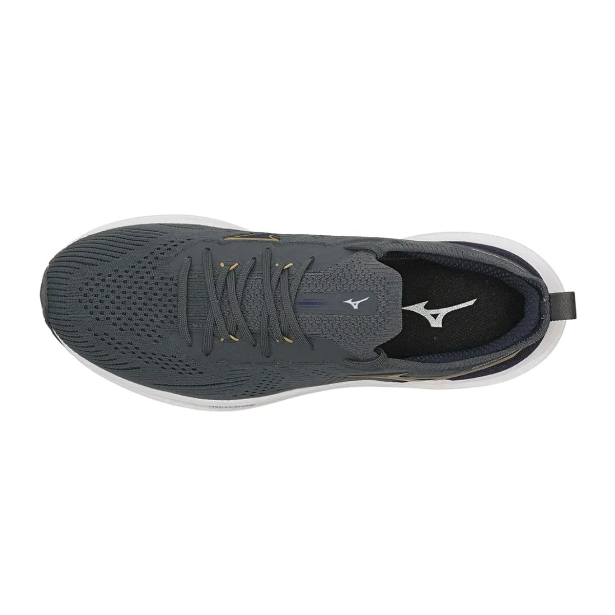 Tênis Corrida Masculino Mizuno Sunrise Chumbo Cinza 3