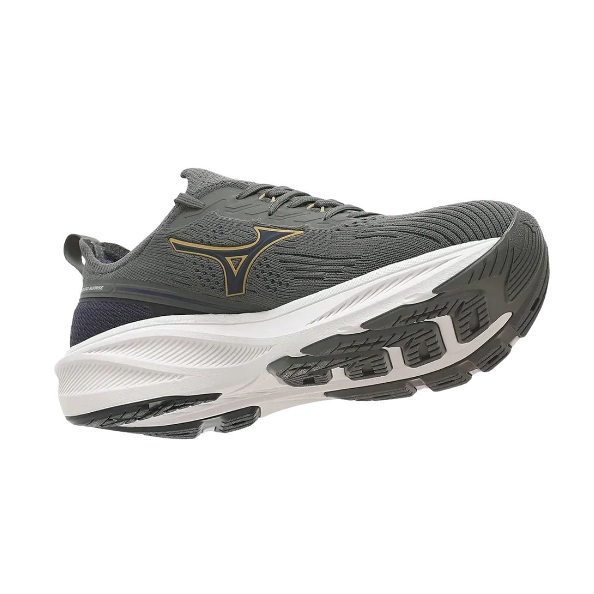 Tênis Corrida Masculino Mizuno Sunrise Chumbo Cinza 4