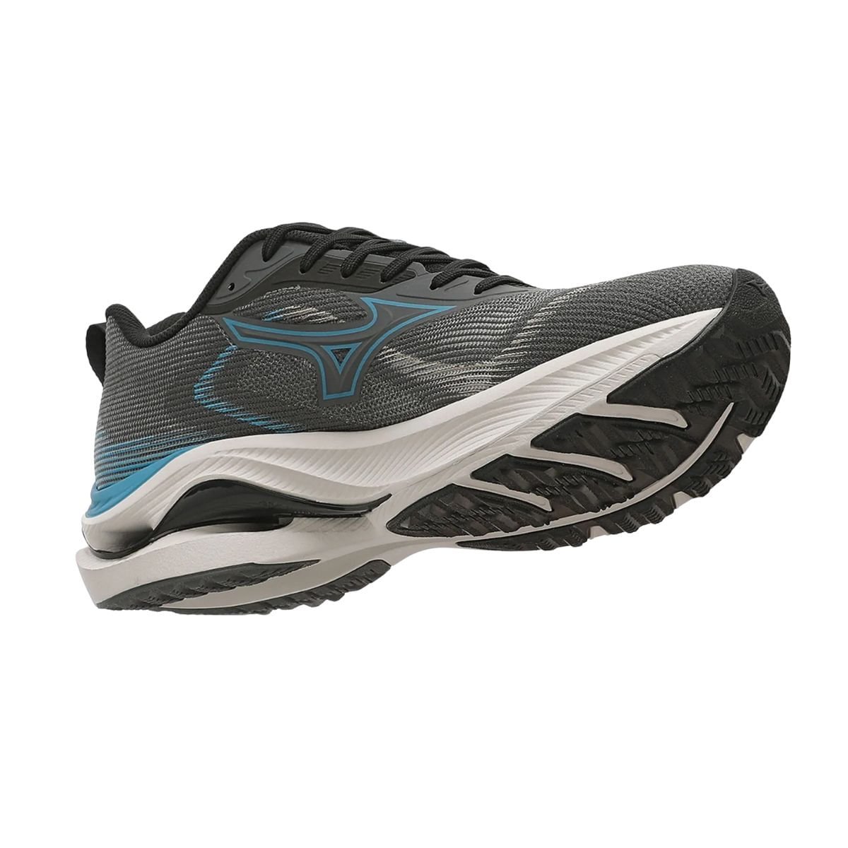 Tênis Corrida Masculino Mizuno Wave Vitality 7 Cinza Cinza 5