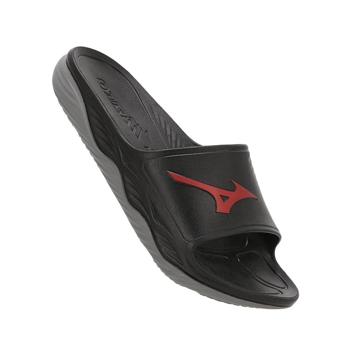 Chinelo Masculino Slide Mizuno Slide Enerzy Preto Preto 2