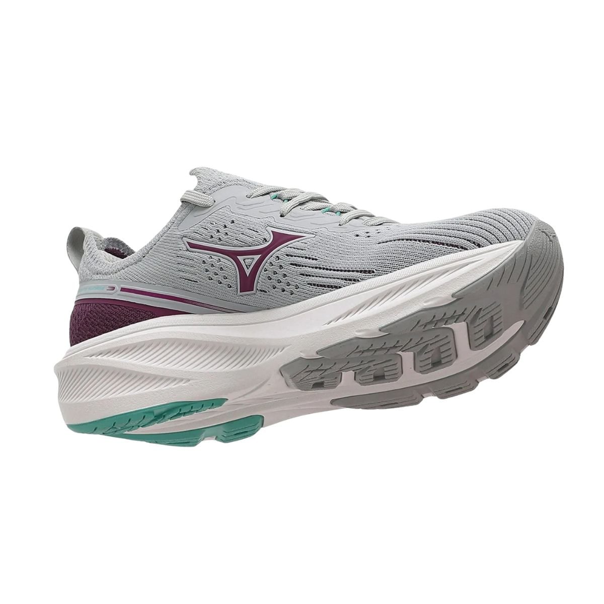 Tênis Corrida Feminino Mizuno Sunrise Cinza Cinza 5
