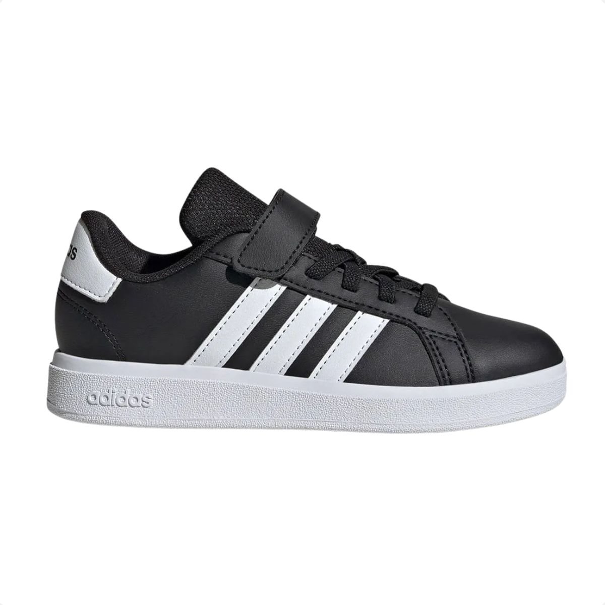 Tênis Casual Infantil Adidas Grand Court 2.0 El Preto