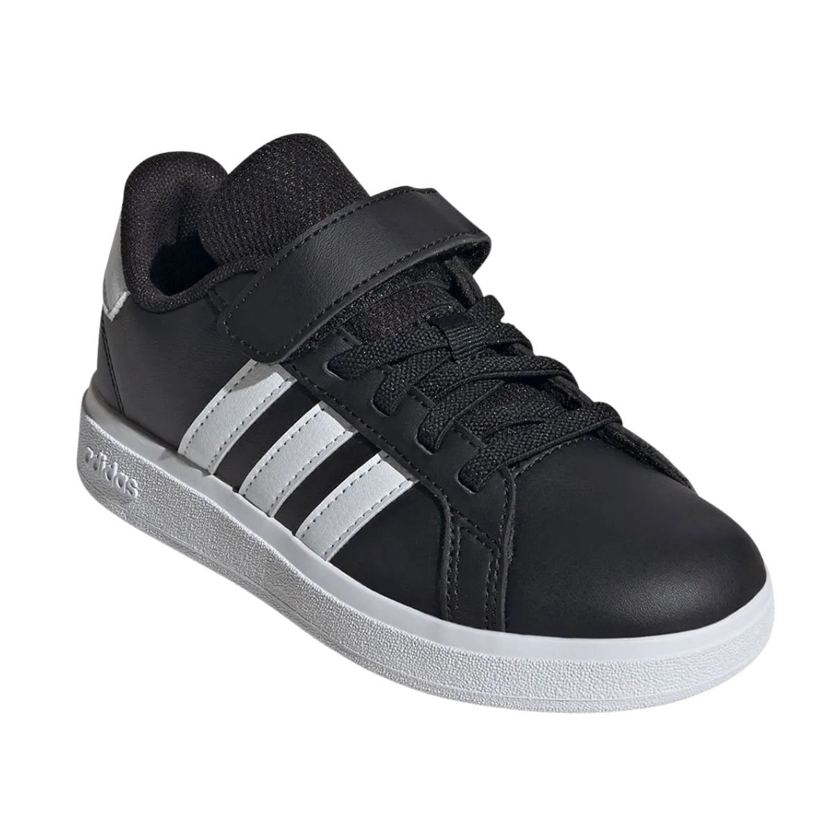 Tênis Casual Infantil Adidas Grand Court 2.0 El Preto Preto 2