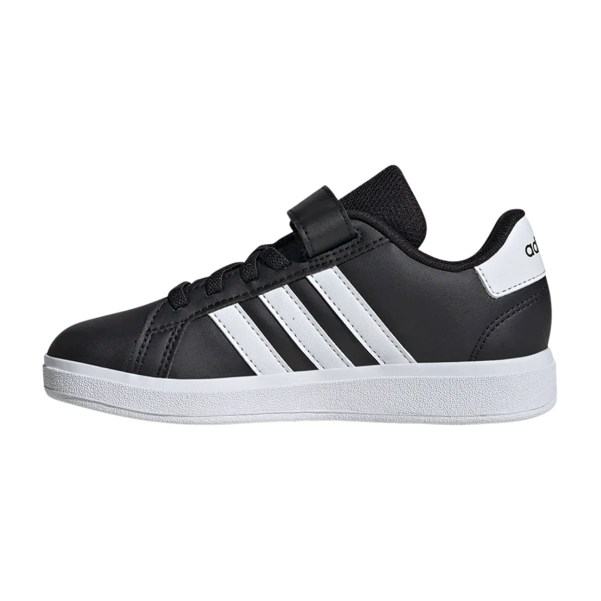 Tênis Casual Infantil Adidas Grand Court 2.0 El Preto Preto 5