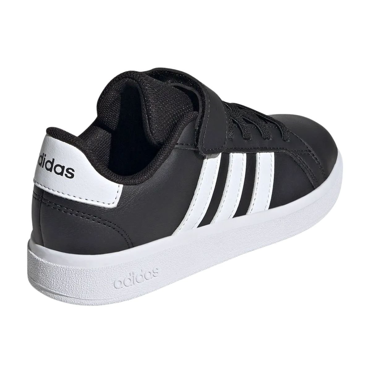 Tênis Casual Infantil Adidas Grand Court 2.0 El Preto Preto 7
