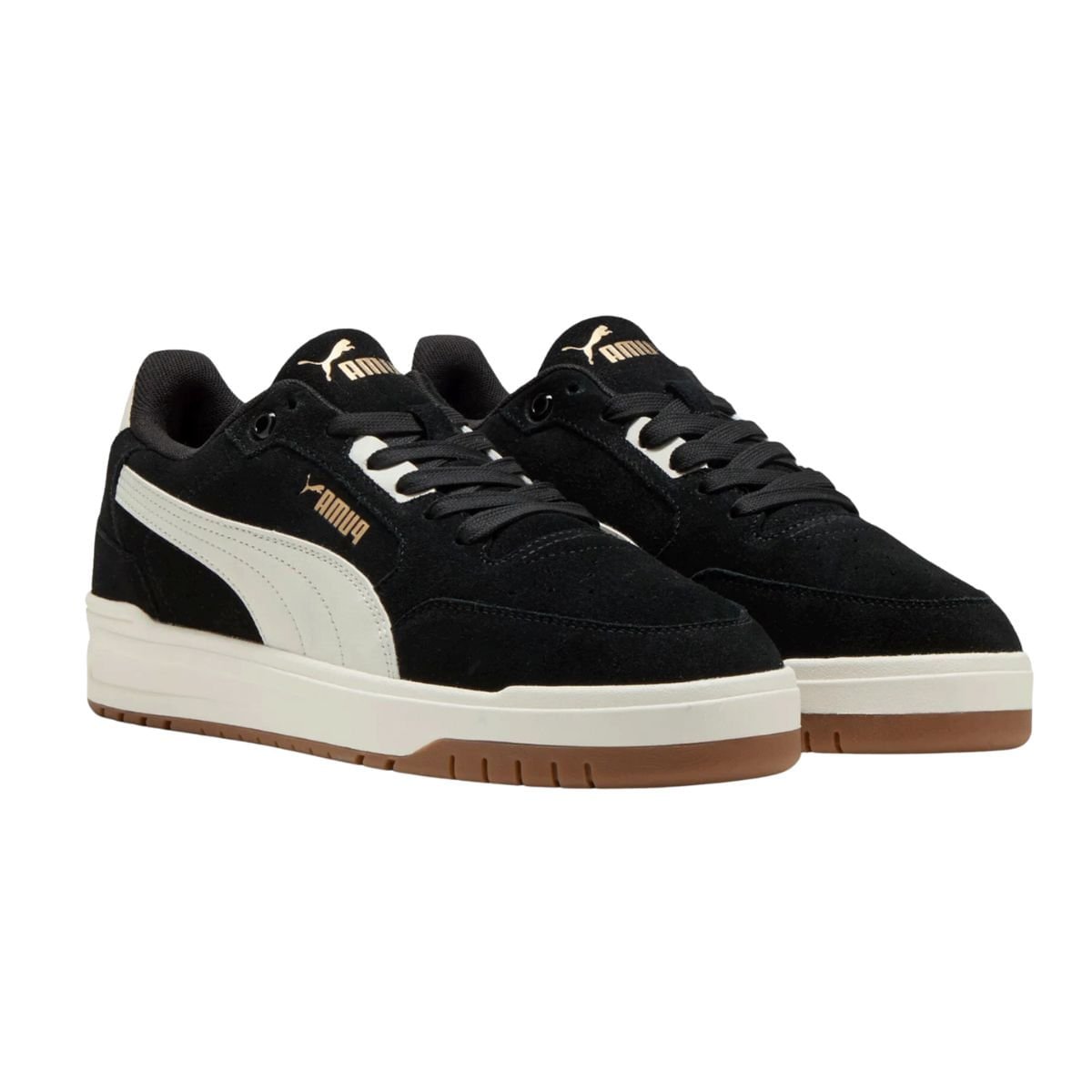 Tênis Casual Masculino Puma Shuffle Downtown Sd Preto Preto 2