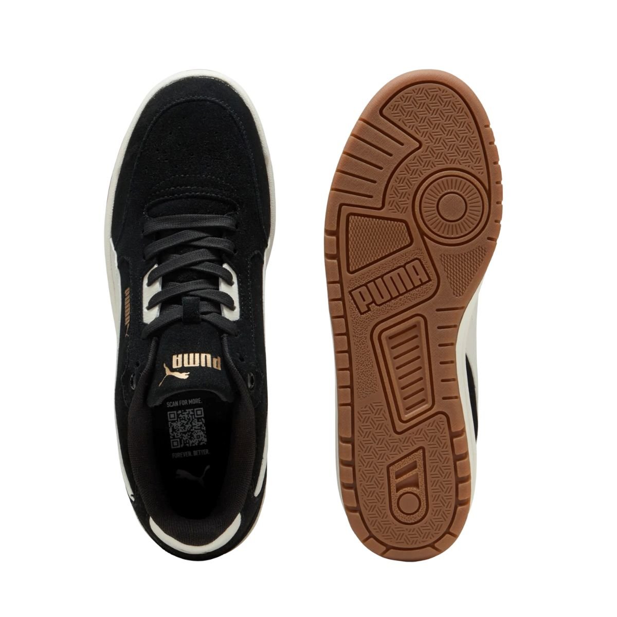 Tênis Casual Masculino Puma Shuffle Downtown Sd Preto Preto 3
