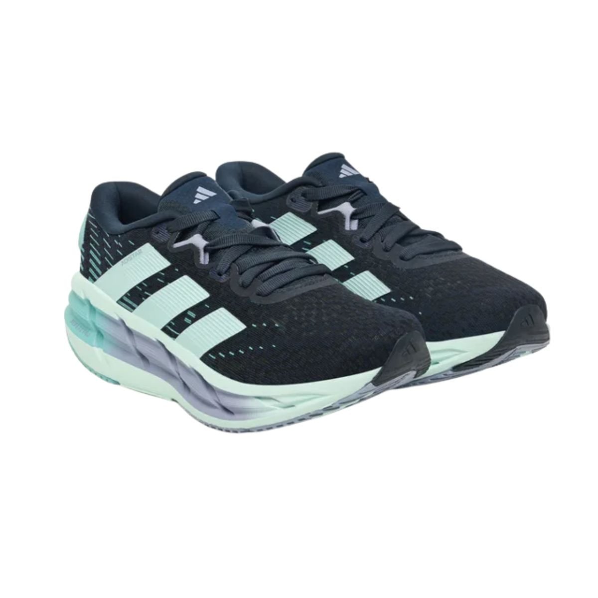 Tênis Corrida Feminino Adidas Adistar 4 Preto E Azul Preto 2