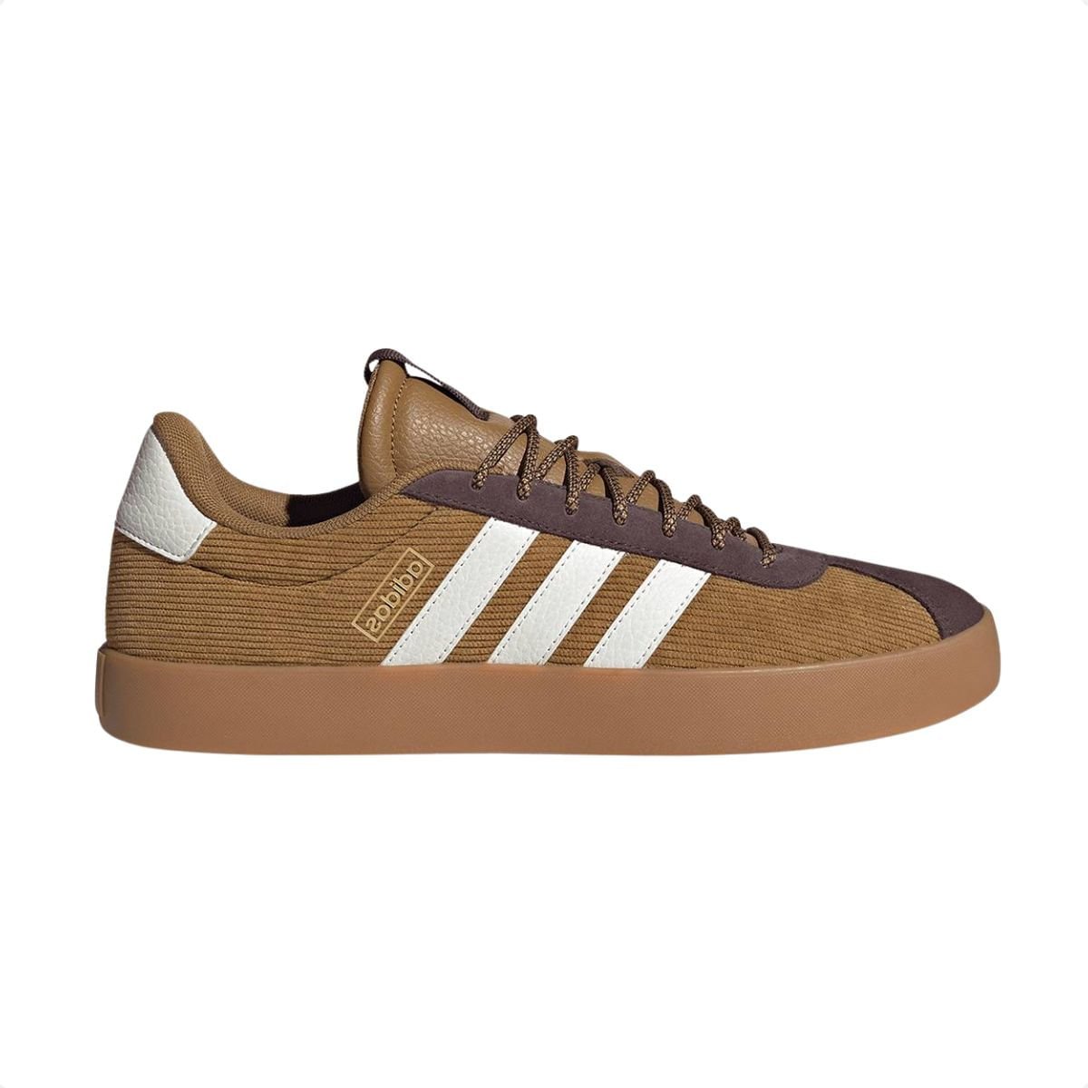URBAN  Tênis Adidas Urban Court Masculino - Bege/Preto Bege/Preto