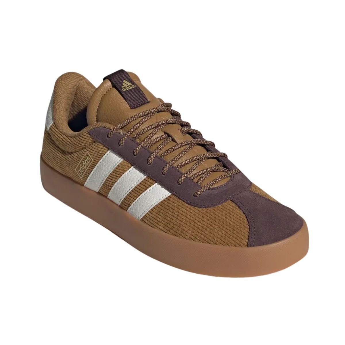 Tênis Casual Masculino Adidas Vl Court 3.0 Marrom Marrom 2