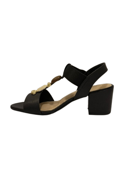 Sandalia Fem Salto Médio Grosso Modare 7109.465-22454.15745 Preto 2