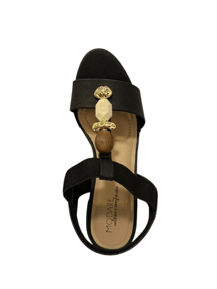 Sandalia Fem Salto Médio Grosso Modare 7109.465-22454.15745 Preto 4