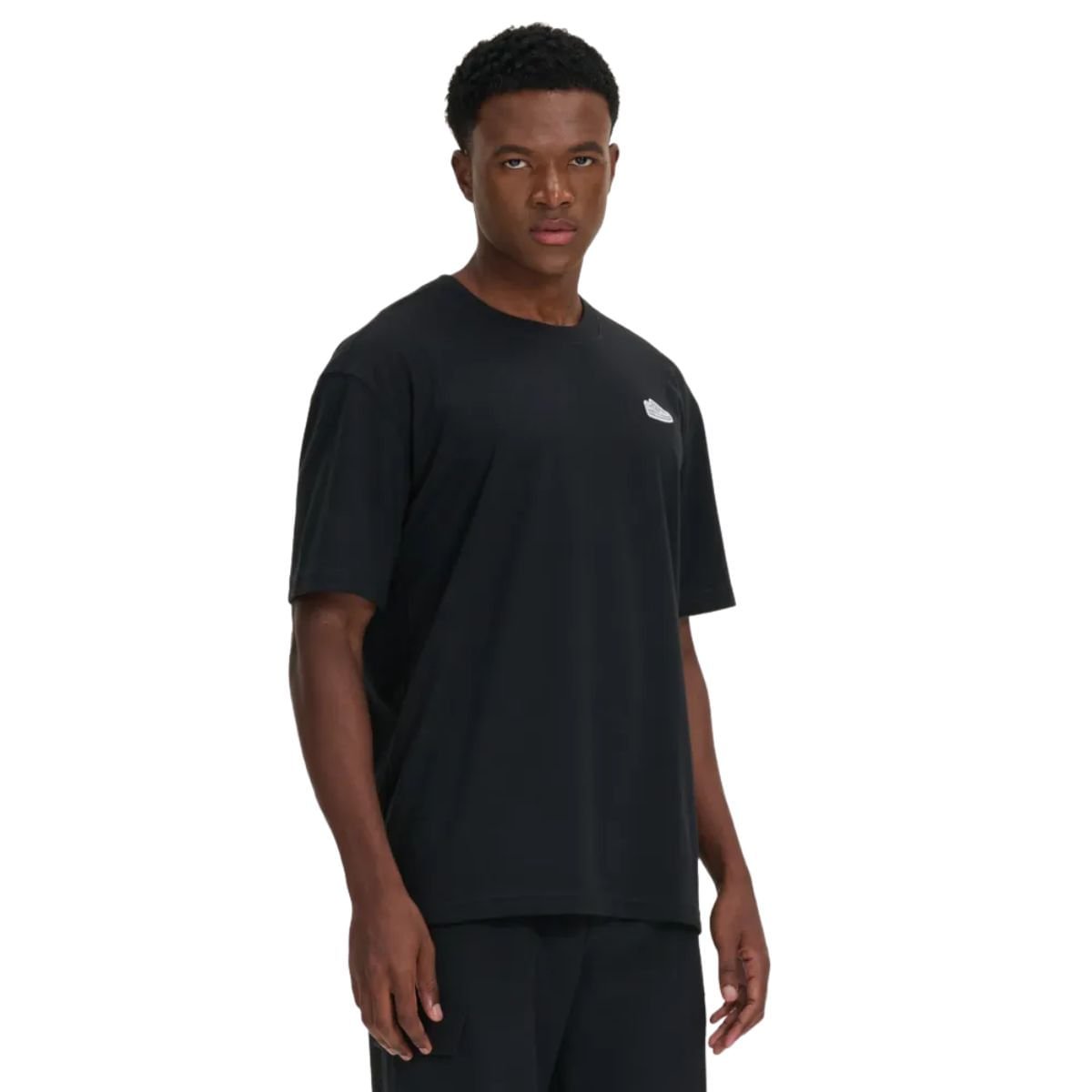 Camiseta Masclino Athletics 550 Patch New Balance Preto Preto 2