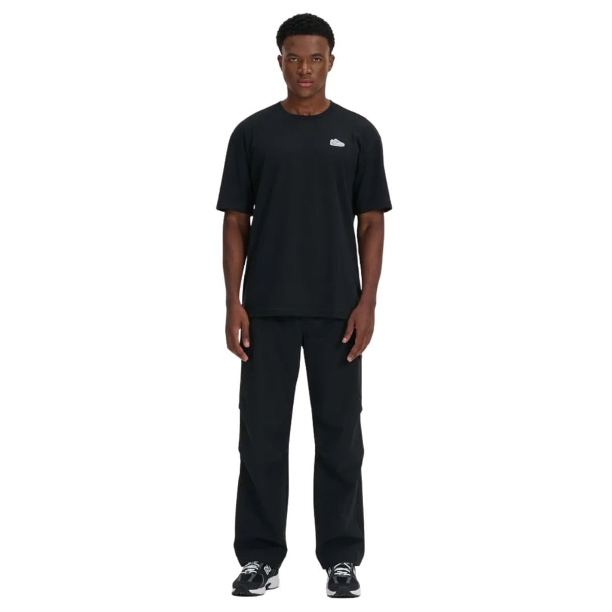 Camiseta Masclino Athletics 550 Patch New Balance Preto Preto 4