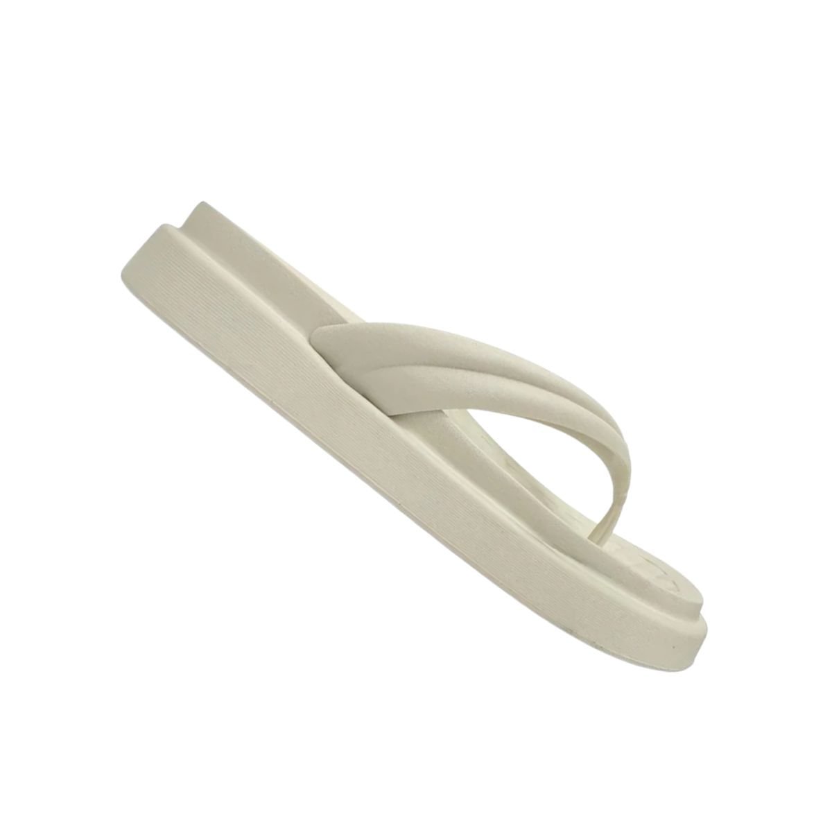 Chinelo Feminino Dedo Moleca Off White Branco 7