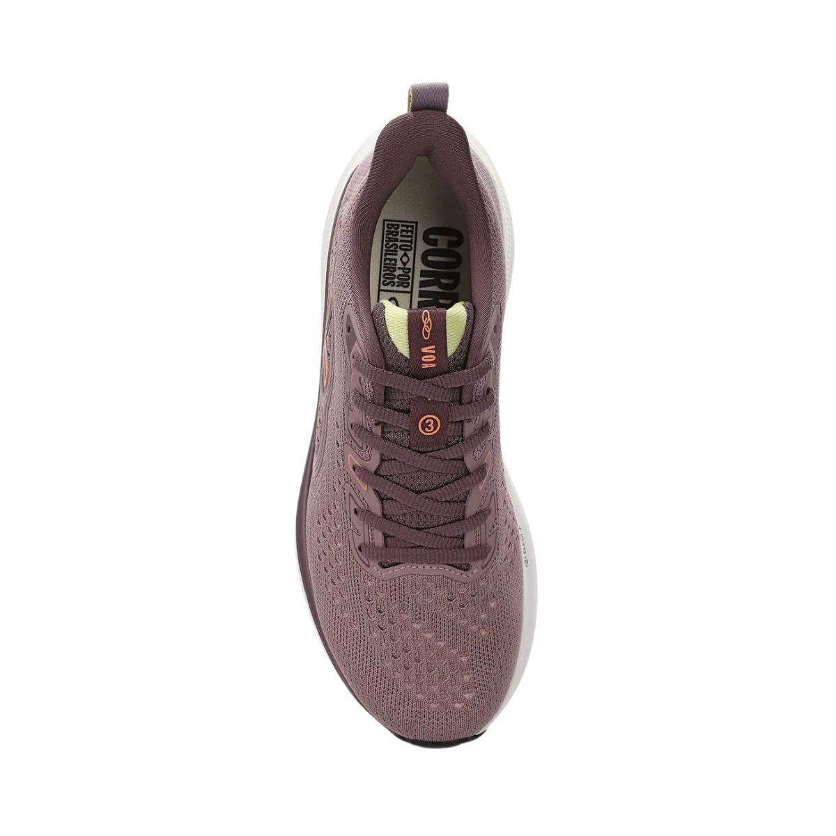 Tênis Corrida Feminino Olympikus Voa 3 Roxo Lavanda 3