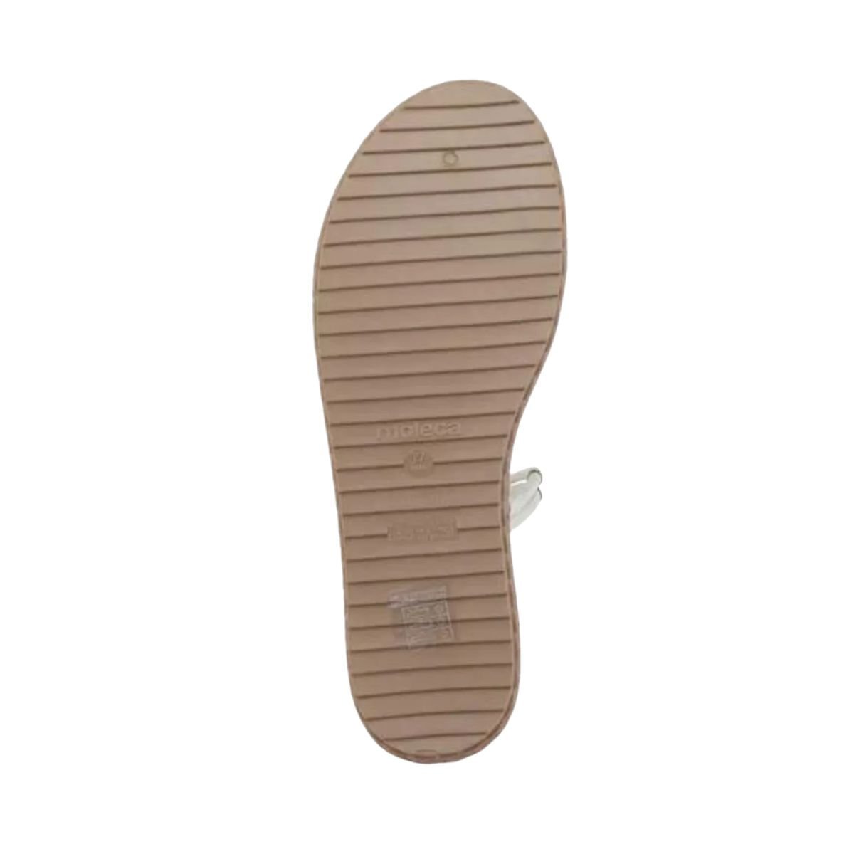 Tamanco Feminino Rasteiro Moleca Off White Branco 3
