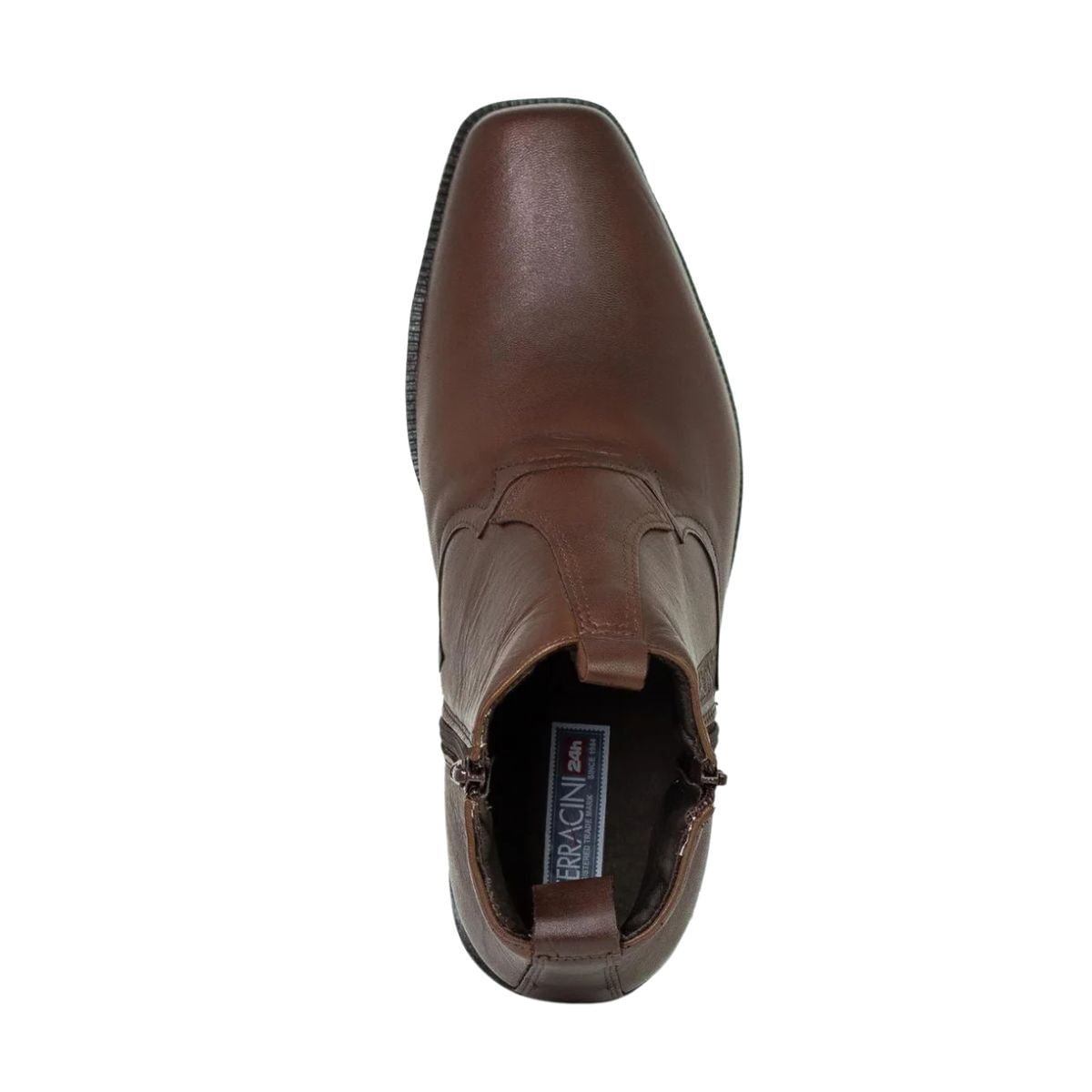 Bota Masculina Social Ferracini New Country Marrom Marrom 3
