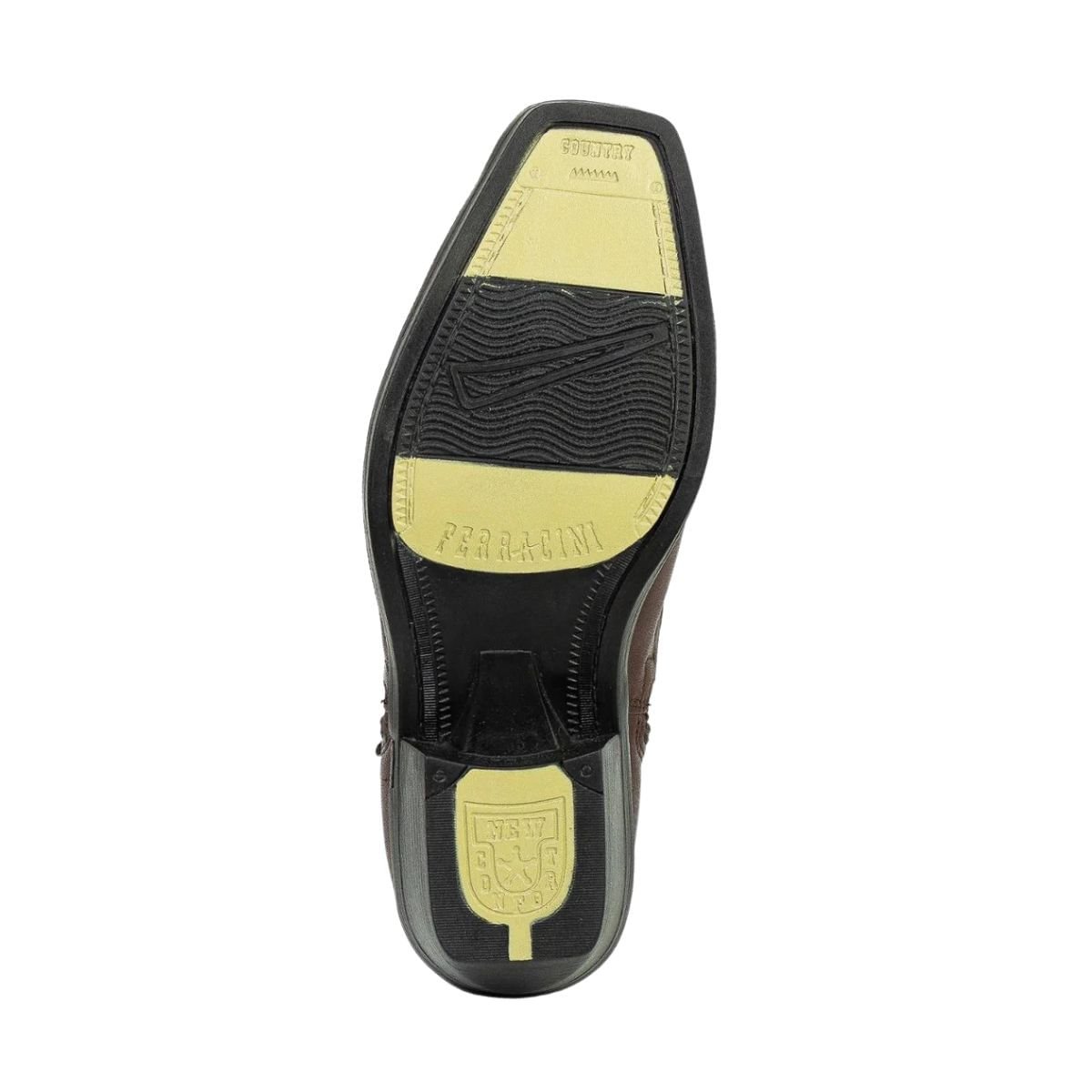Bota Masculina Social Ferracini New Country Marrom Marrom 4