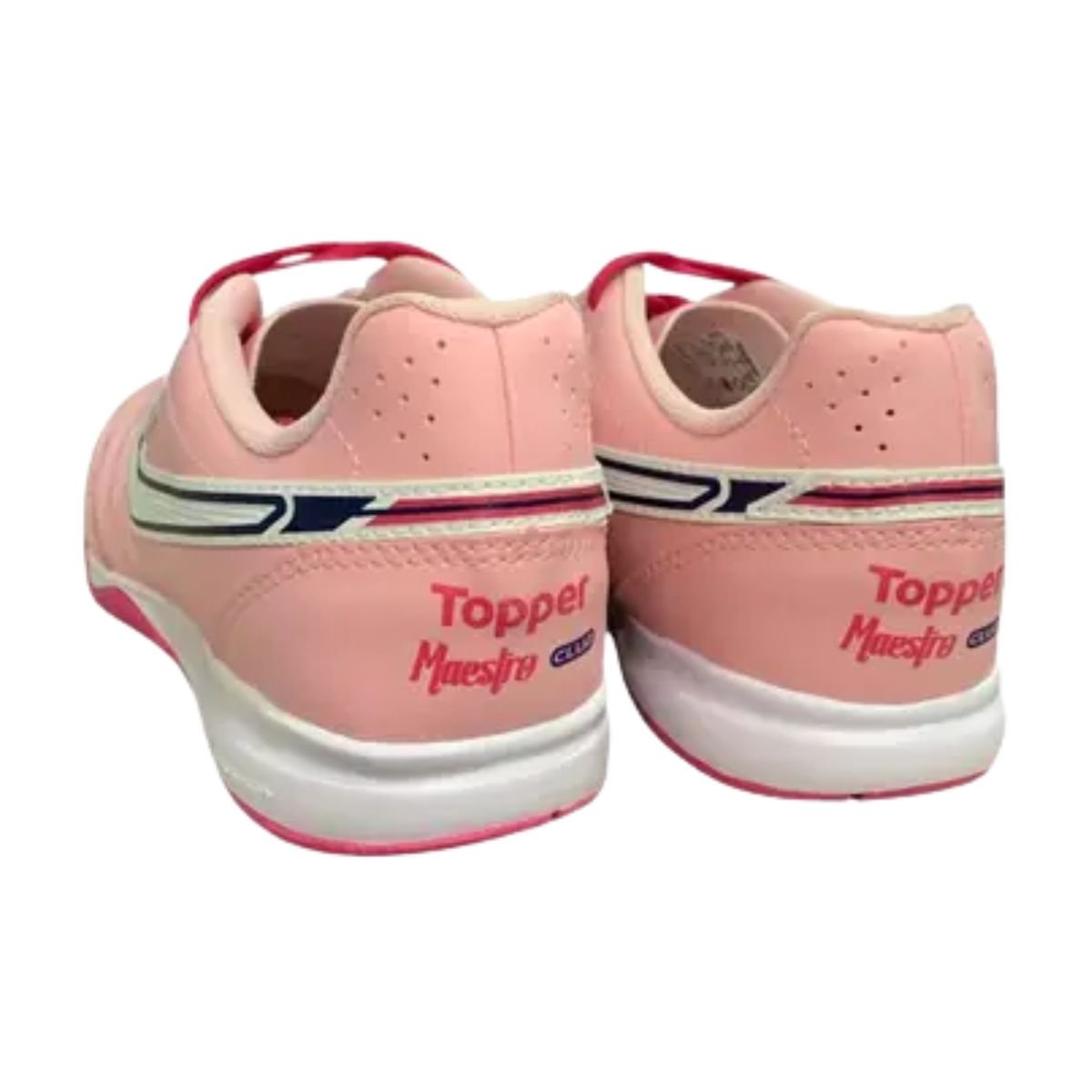 Chuteira Indoor Masculina Topper Maestro Club V Rosa Rosa 5
