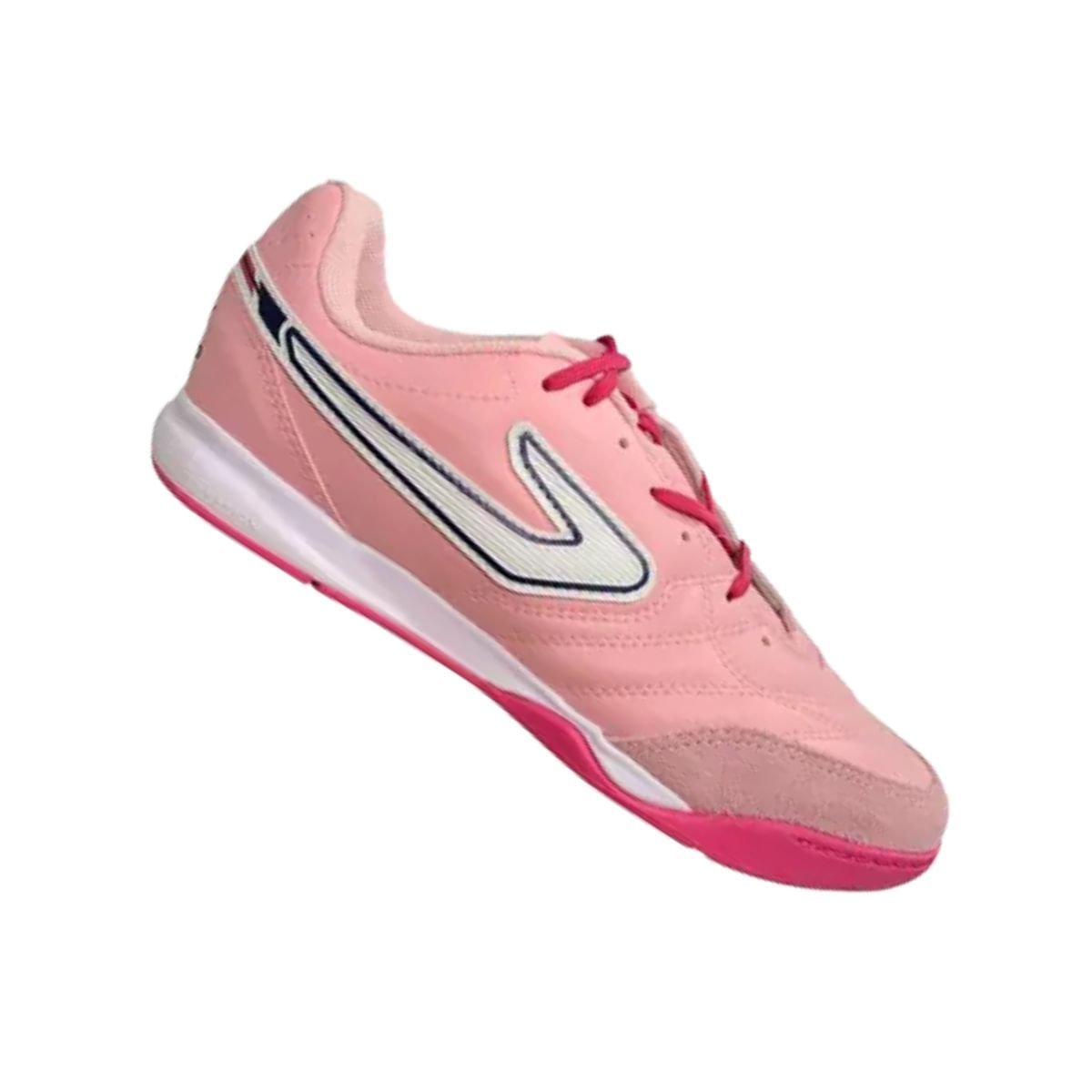 Chuteira Indoor Masculina Topper Maestro Club V Rosa Rosa 7
