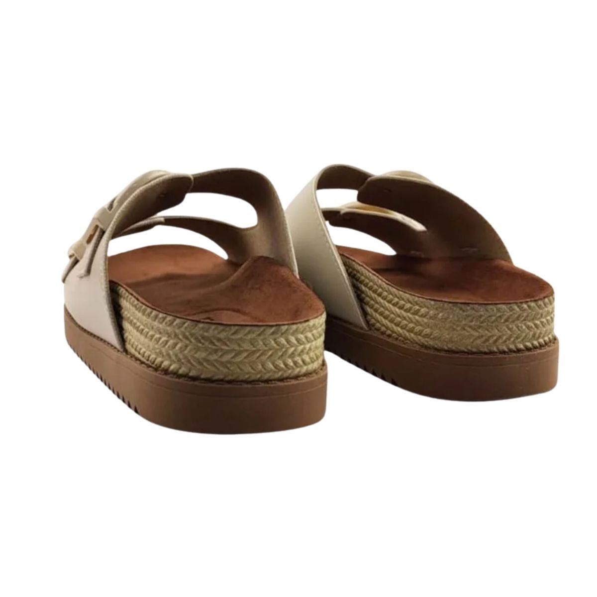 Tamanco Feminino Em Napa Papete Moleca Off White Branco 6