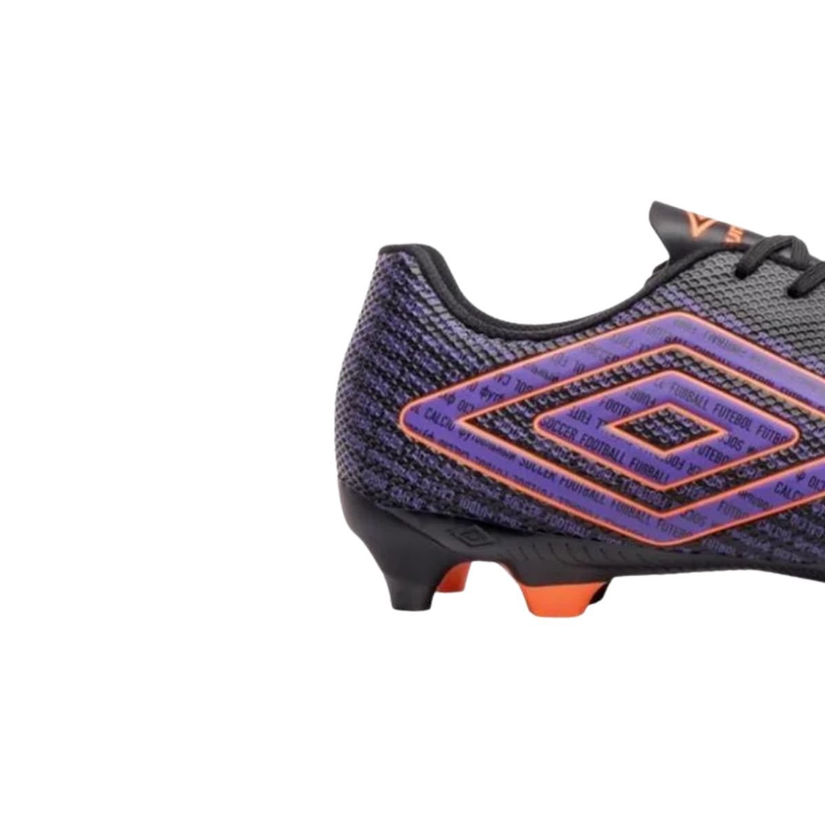Chuteira Campo Masculina Umbro Football Preta E Roxo Preto 7